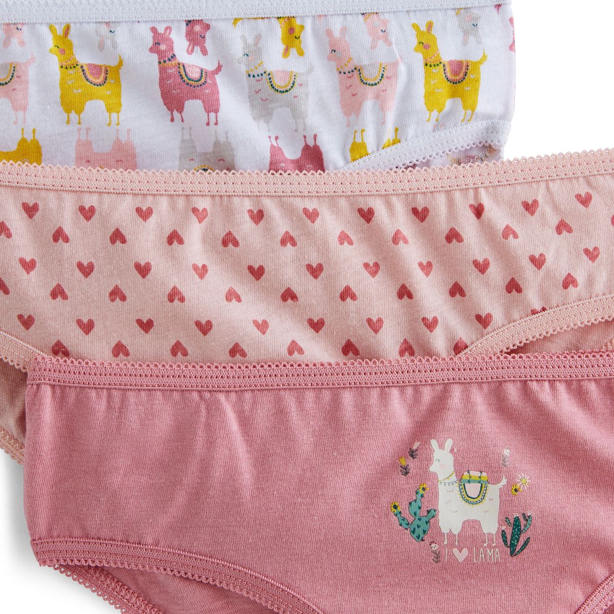 IN EXTENSO Lot de 3 culottes fille
