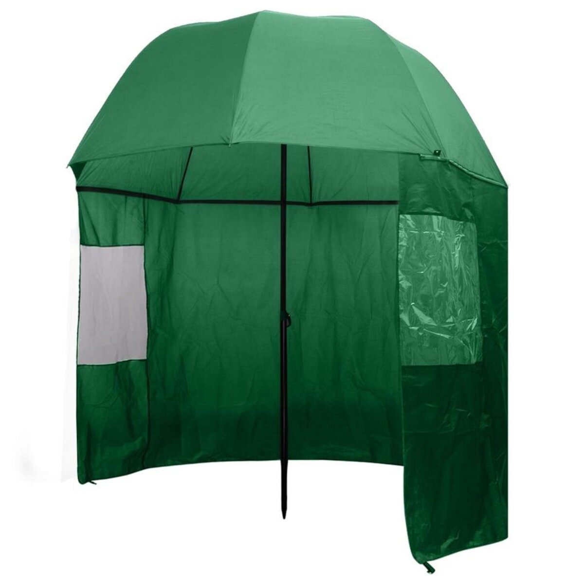 VIDAXL Parapluie de peche Vert 300x240 cm