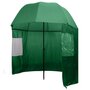 Voir la diapositive 1 : VIDAXL Parapluie de peche Vert 300x240 cm