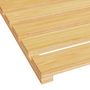 Voir la diapositive 6 : VIDAXL Tapis de bain bambou 54x36 cm