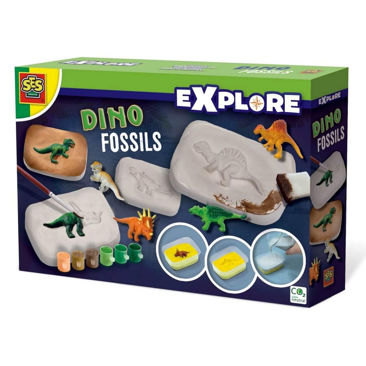 SES Creative Coffret Explore : Fossiles de dinosaures