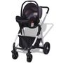 Voir la diapositive 5 : VIDAXL Poussette 3-en-1 Aluminium Gris et noir