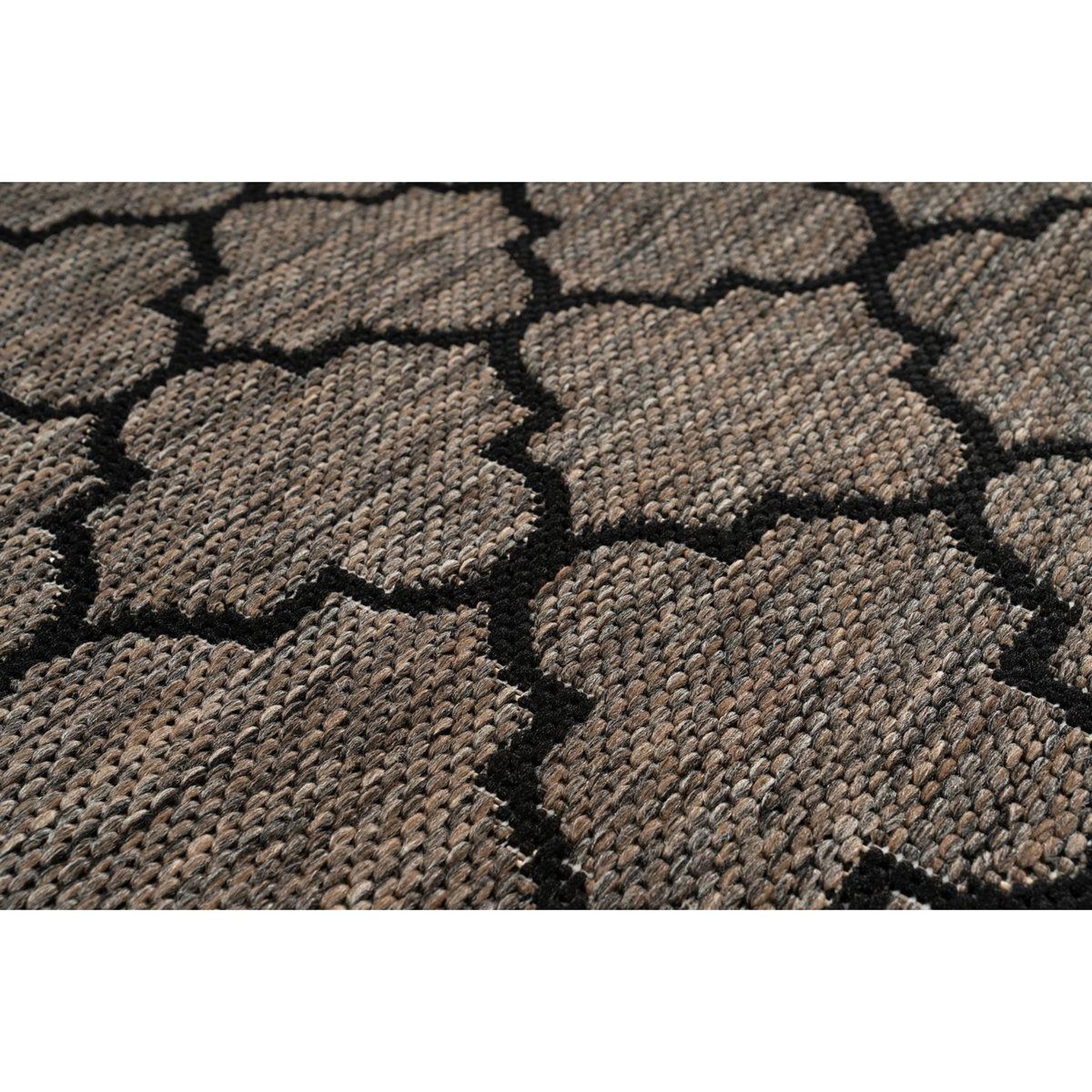 Voir la diapositive 2 : Paris Prix Tapis à motifs à poils plats  splash  gris