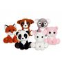 Voir la diapositive 2 : GIPSY Peluche licorne 40 cm Puppy Eyes Pets