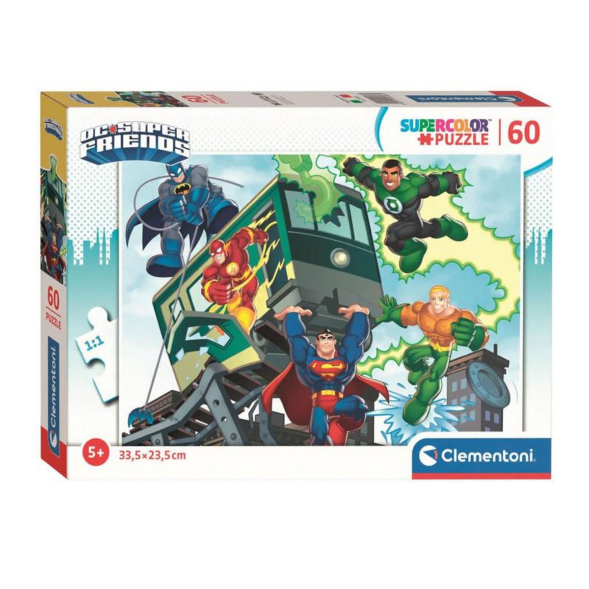 CLEMENTONI Clementoni Jigsaw Puzzle Super Color DC Comics, 60 pcs. 26066