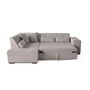 Voir la diapositive 6 : LISA DESIGN Vermont - canapé d'angle gauche - 5 places - convertible - en velours côtelé