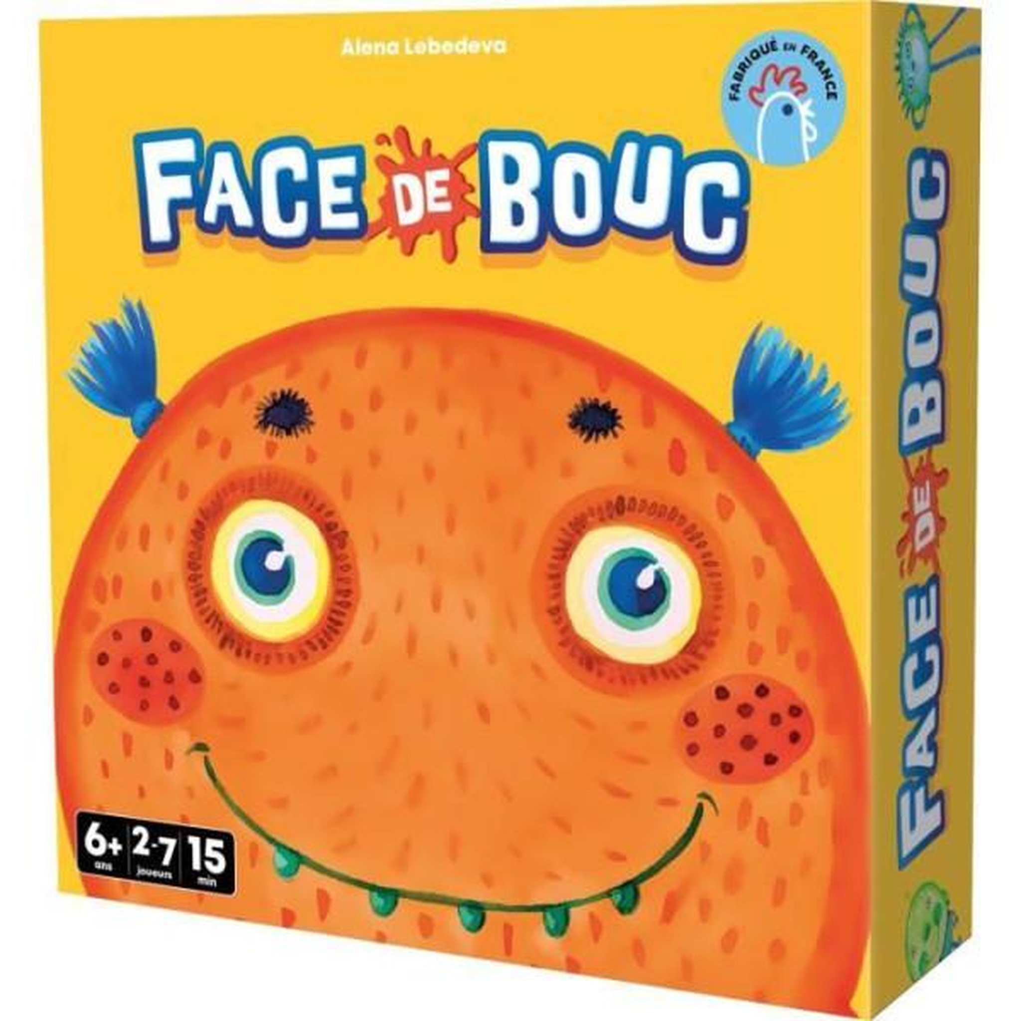 Asmodee Face de bouc - asmodee - jeu de mémoire amusant qui encourage la créativité - des 6 ans