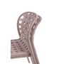 Voir la diapositive 6 : TOILINUX Lot de 4 chaises de jardin en polypropylène Sienne
