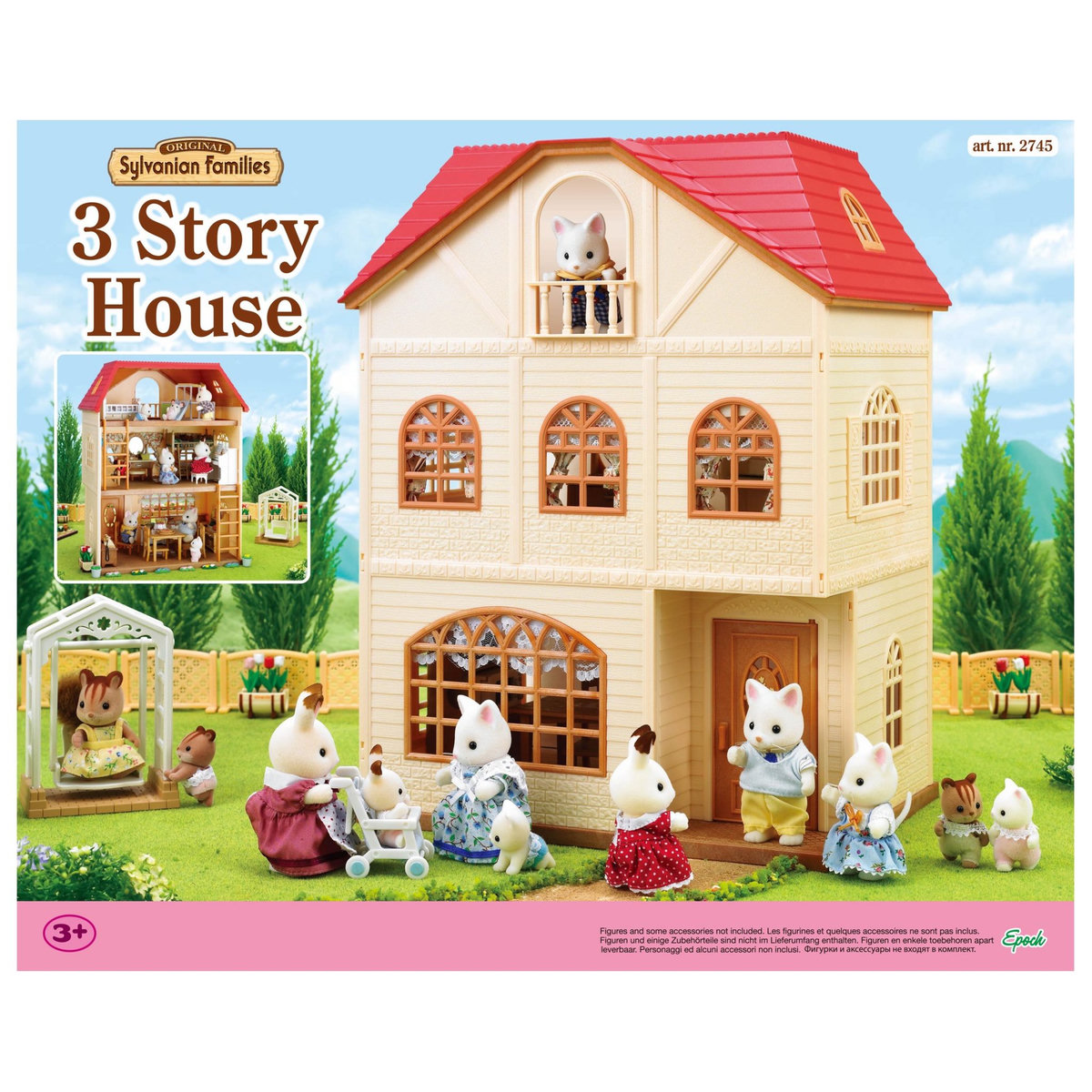 Sylvanian families 2745 La maison aux 3 histoires-Sylvanian