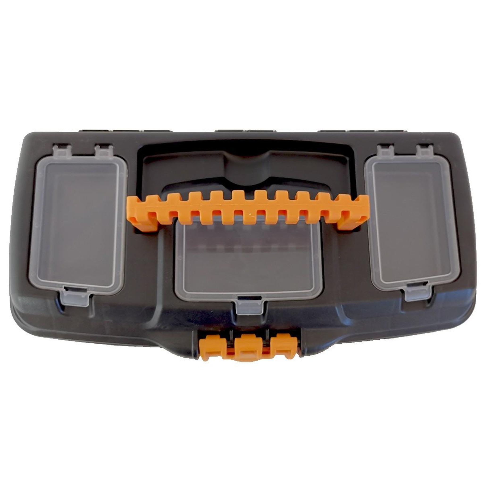 Voir la diapositive 4 : VITO Boite à outils 13  32 x 16.5 x 13.6 cm - caisse à outils 3 organiseurs et porte outils amovible vito