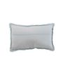 Voir la diapositive 2 : Paris Prix Coussin Déco  Dentelles  30x50cm Bleu