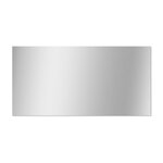 CENTRALE BRICO Miroir 80X60 cm bords polis épaisseur 3mm