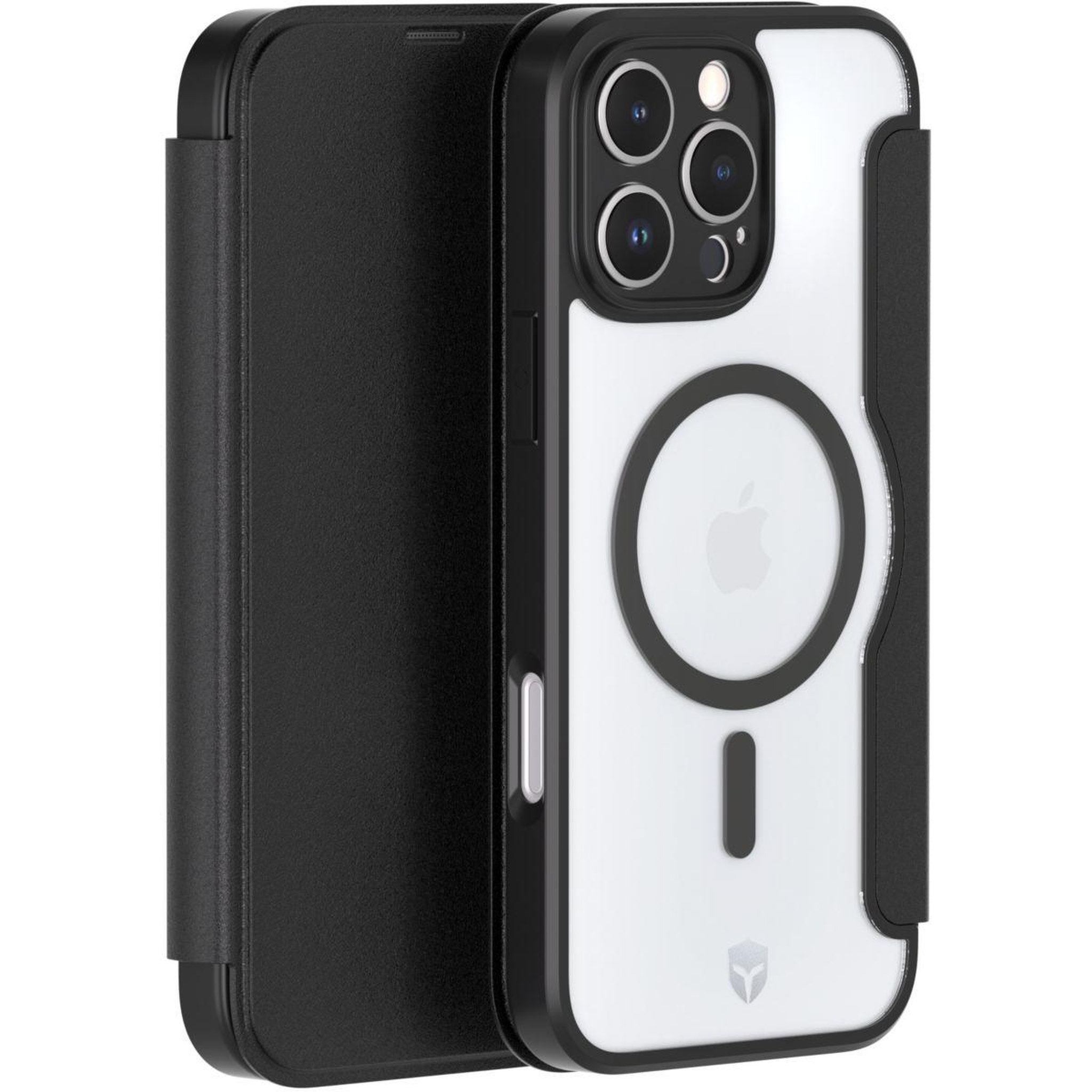 FORCE CASE Coque étui iPhone 16 pro Max MagSafe renforcé Noir