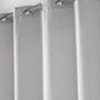 Voir la diapositive 2 : Paris Prix Rideau Voilage à Œillets  Soane  140x240cm Gris