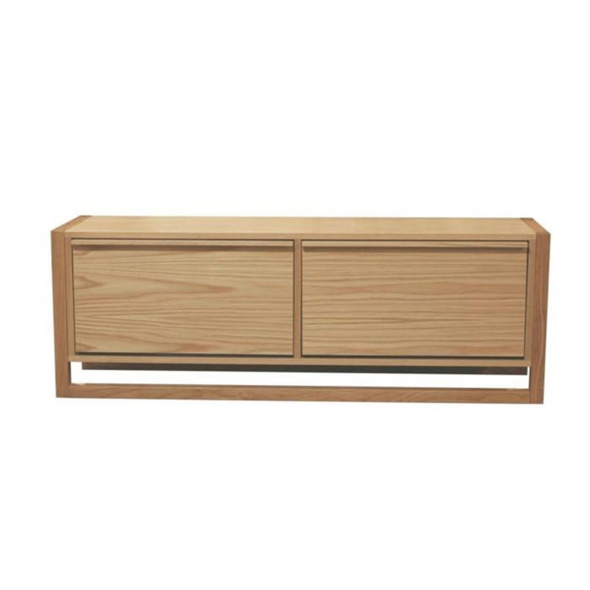 Paris Prix Meuble à Chaussures 2 Compartiments  NewEst  50cm Chêne