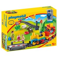Playmobil 1-2-3 Train Des Animaux - 70405