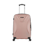 BLUESTAR BLUESTAR - Valise Weekend GARIBALDI 65 cm 4 Roues. Coloris disponibles : Noir, Beige, Rose, Gris, Bleu