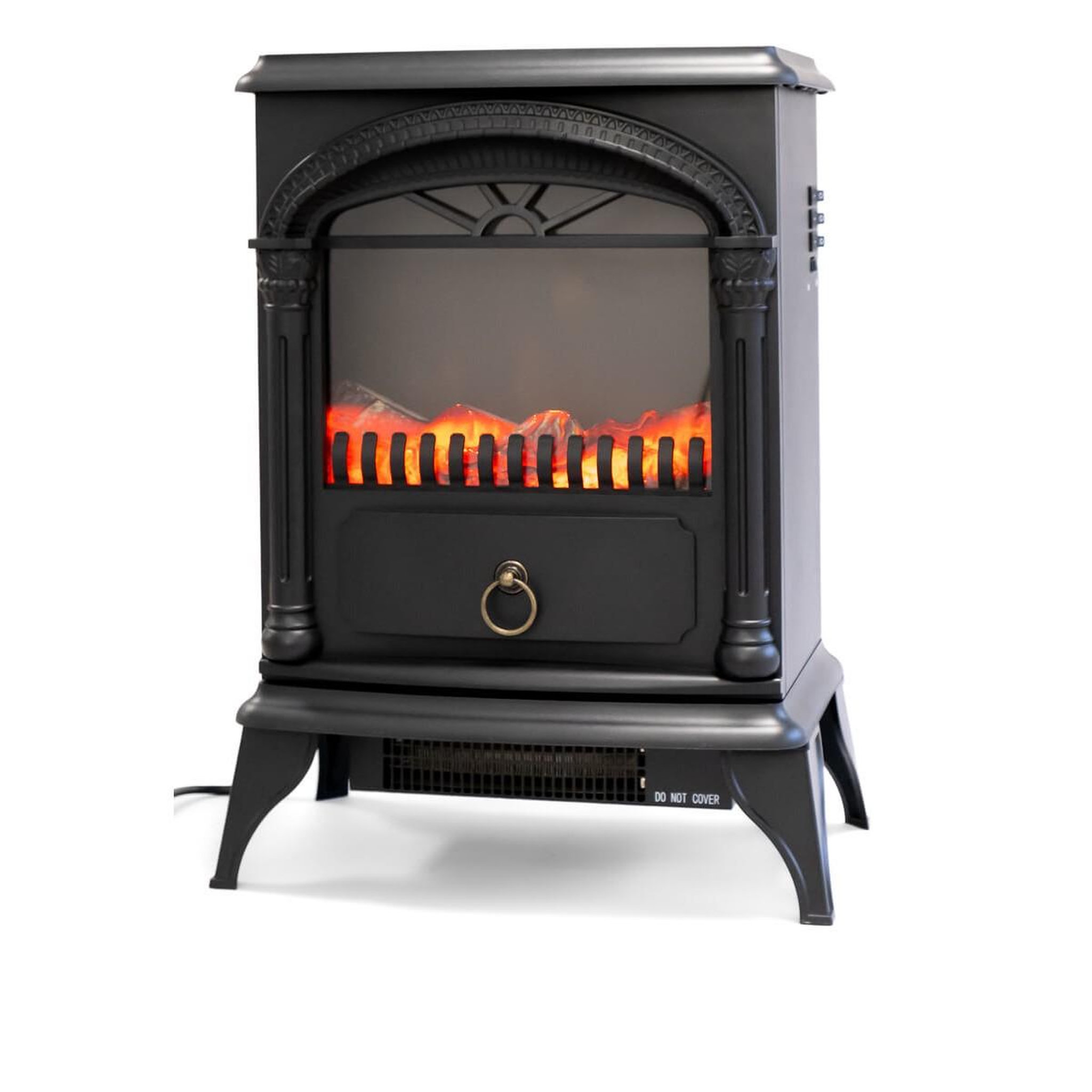 Voir la diapositive 5 : NIKLAS Cheminée électrique 1800W Effet flamme Chauffage infrarouge Santorin NIKLAS