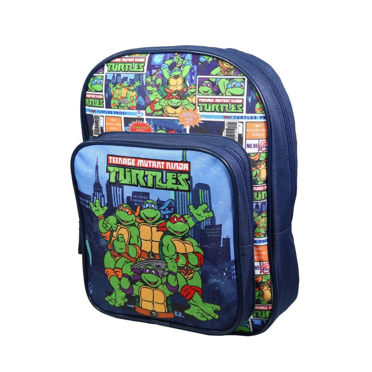 Bagtrotter BAGTROTTER Sac à dos 31 cm avec poche maternelle  Tortues Ninja Bleu