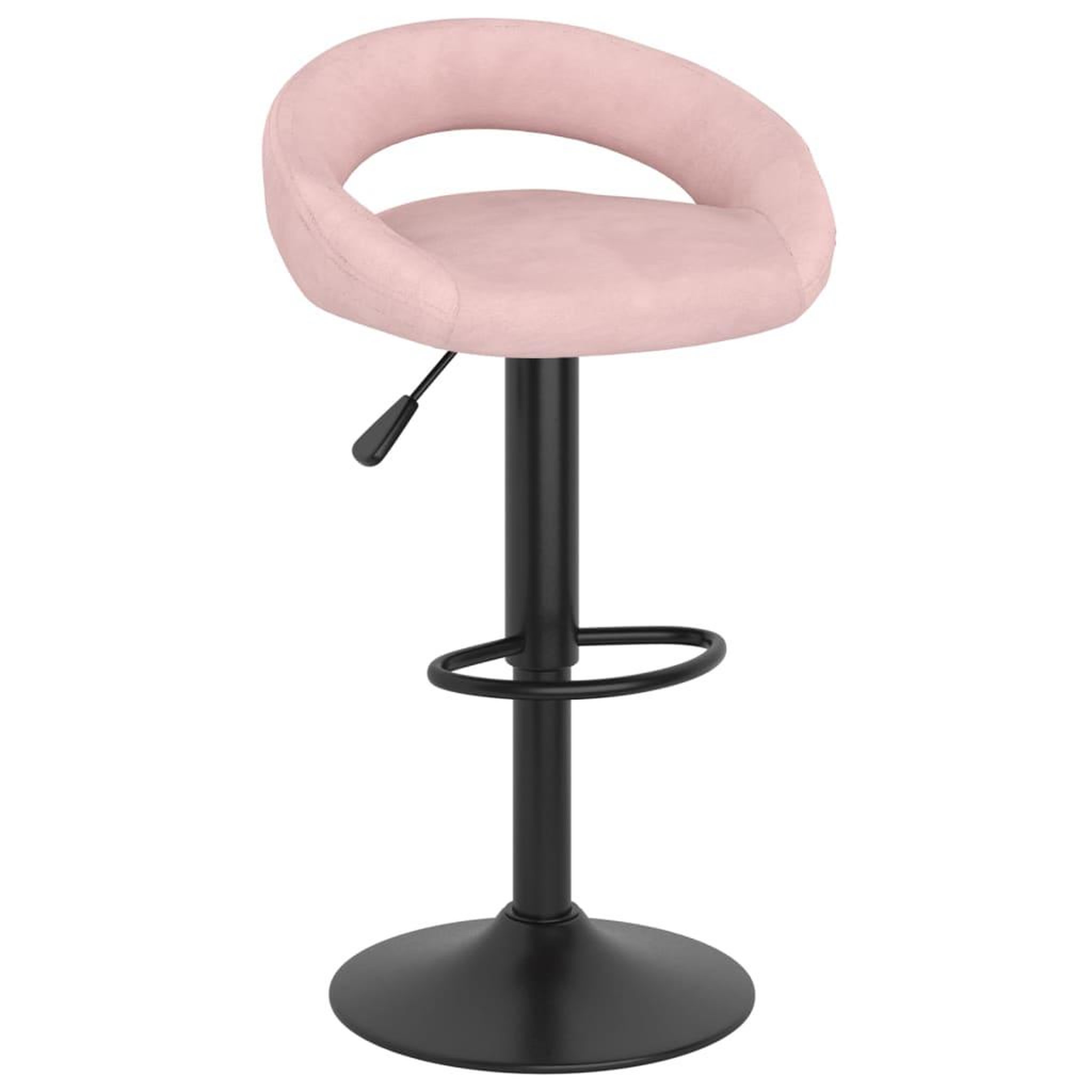 Voir la diapositive 2 : VIDAXL Tabourets de bar lot de 2 rose velours