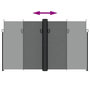 Voir la diapositive 5 : VIDAXL Auvent lateral retractable Anthracite 200x1200 cm