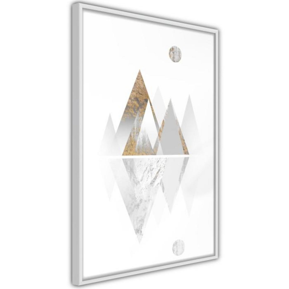 Paris Prix Affiche Murale Encadrée  Sun and Mountains