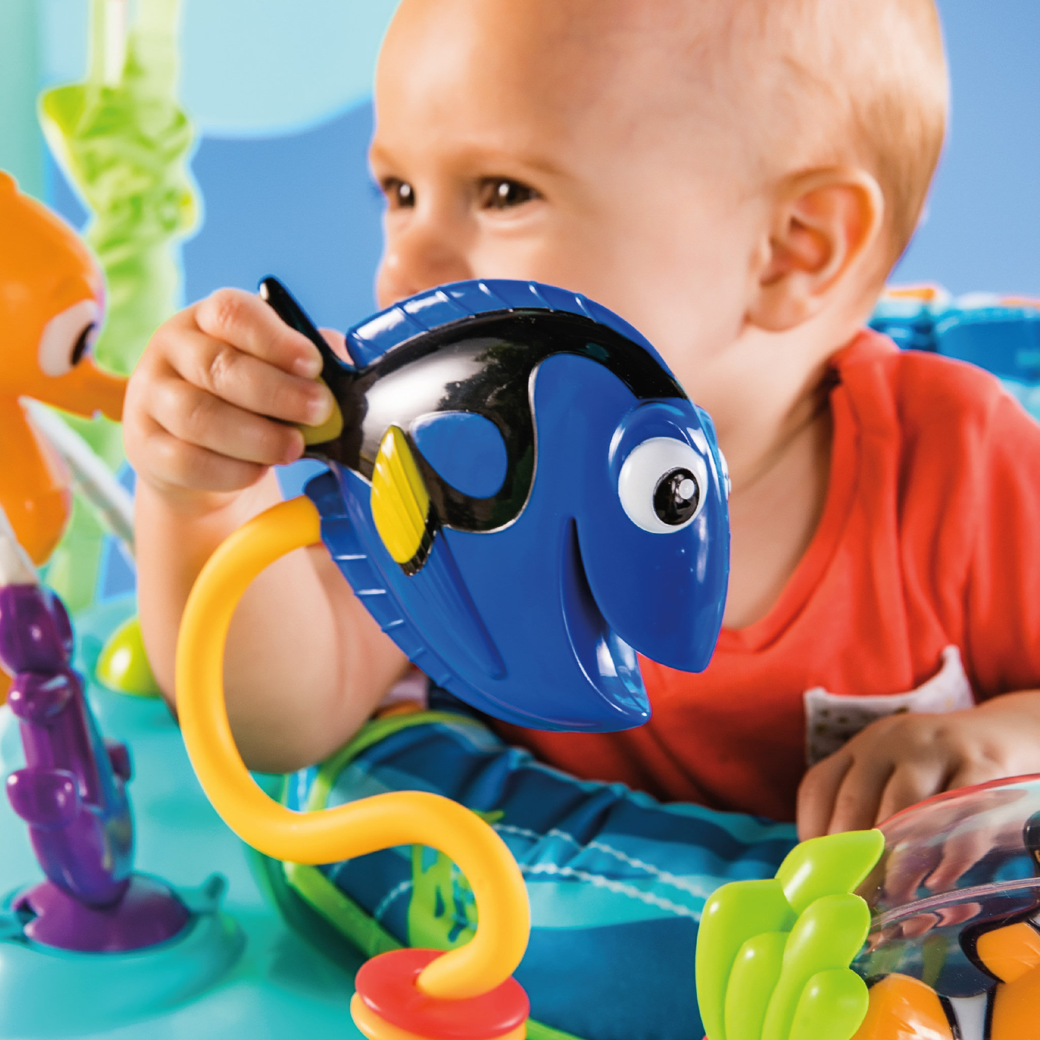 Voir la diapositive 9 : DISNEY Aire de jeux à rebond multiactivités Nemo 