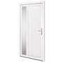 Voir la diapositive 2 : VIDAXL Porte d'entree Blanc 108x208 cm PVC