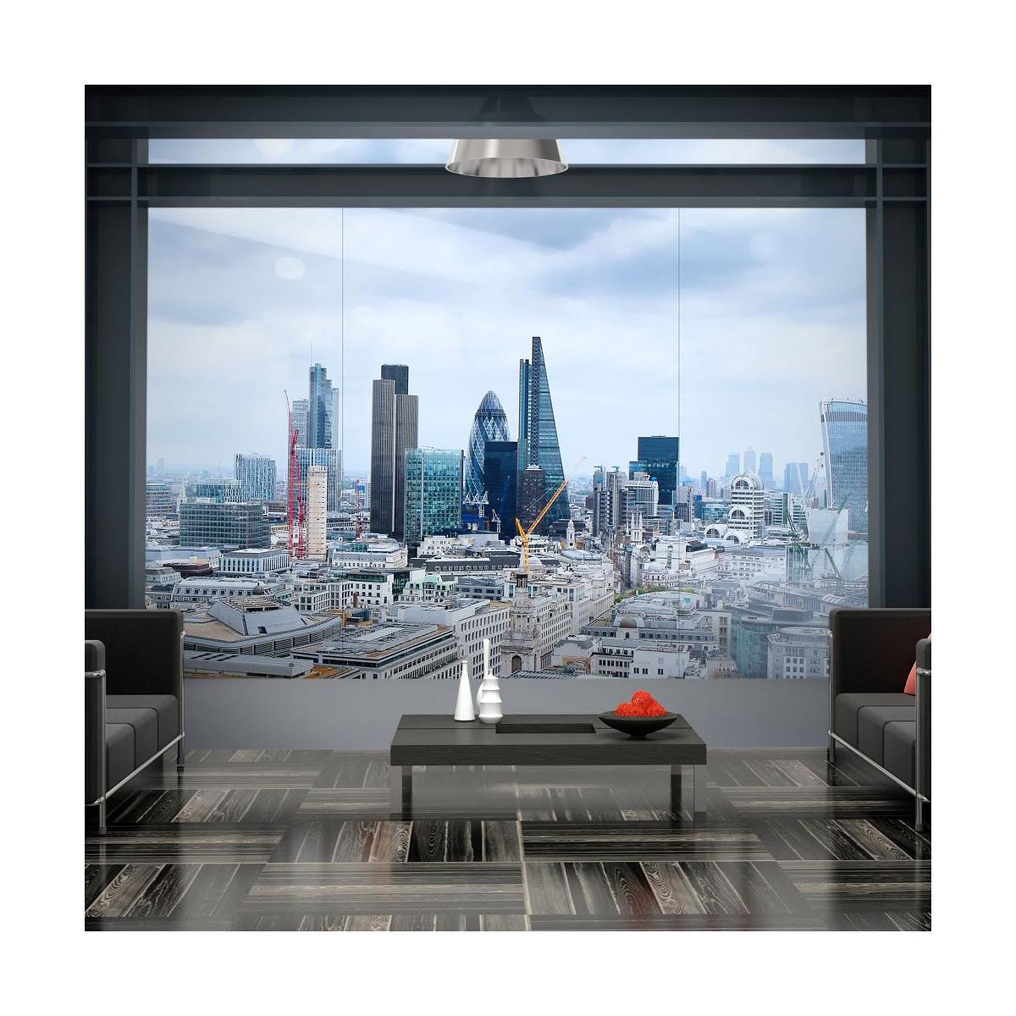 Paris Prix Papier peint  city view london. Coloris disponibles : Multicolore