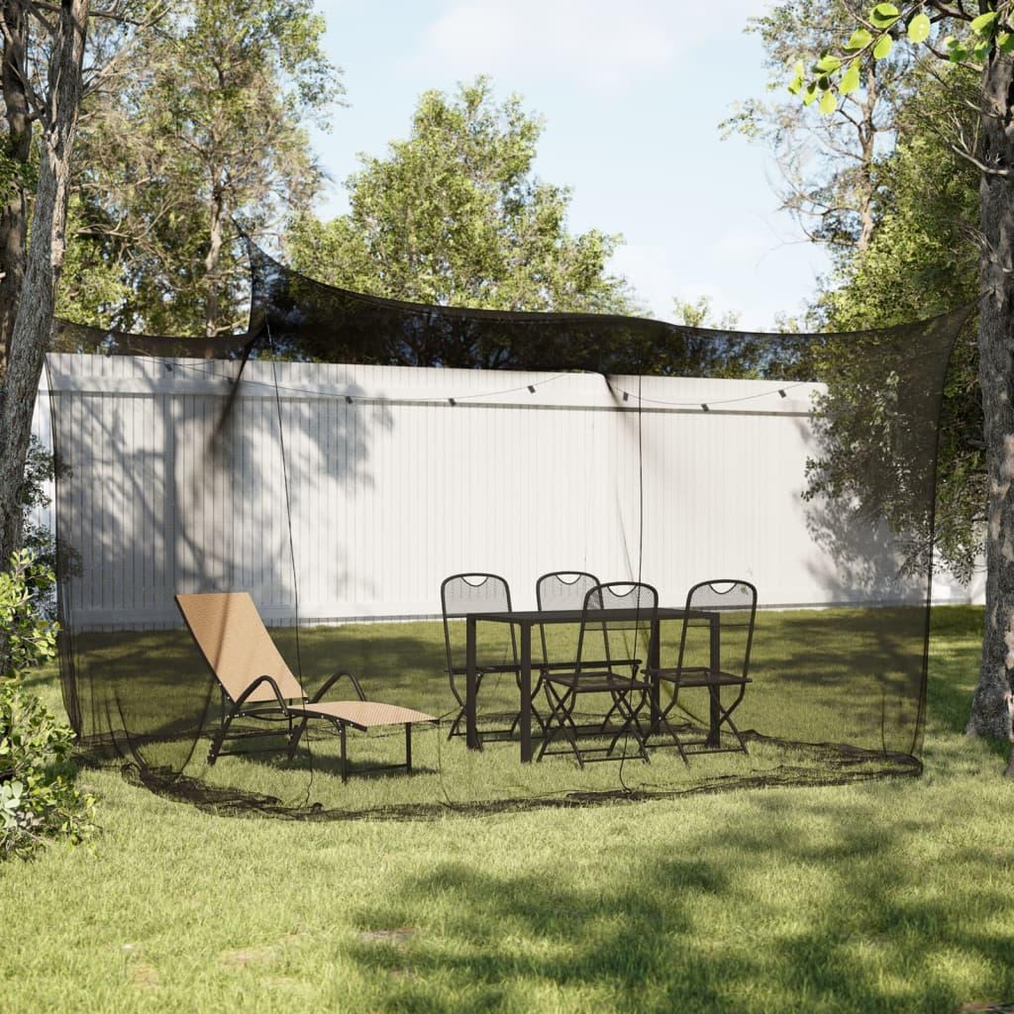 VIDAXL Moustiquaire pour interieur exterieur 156 maille 300x300x200 cm