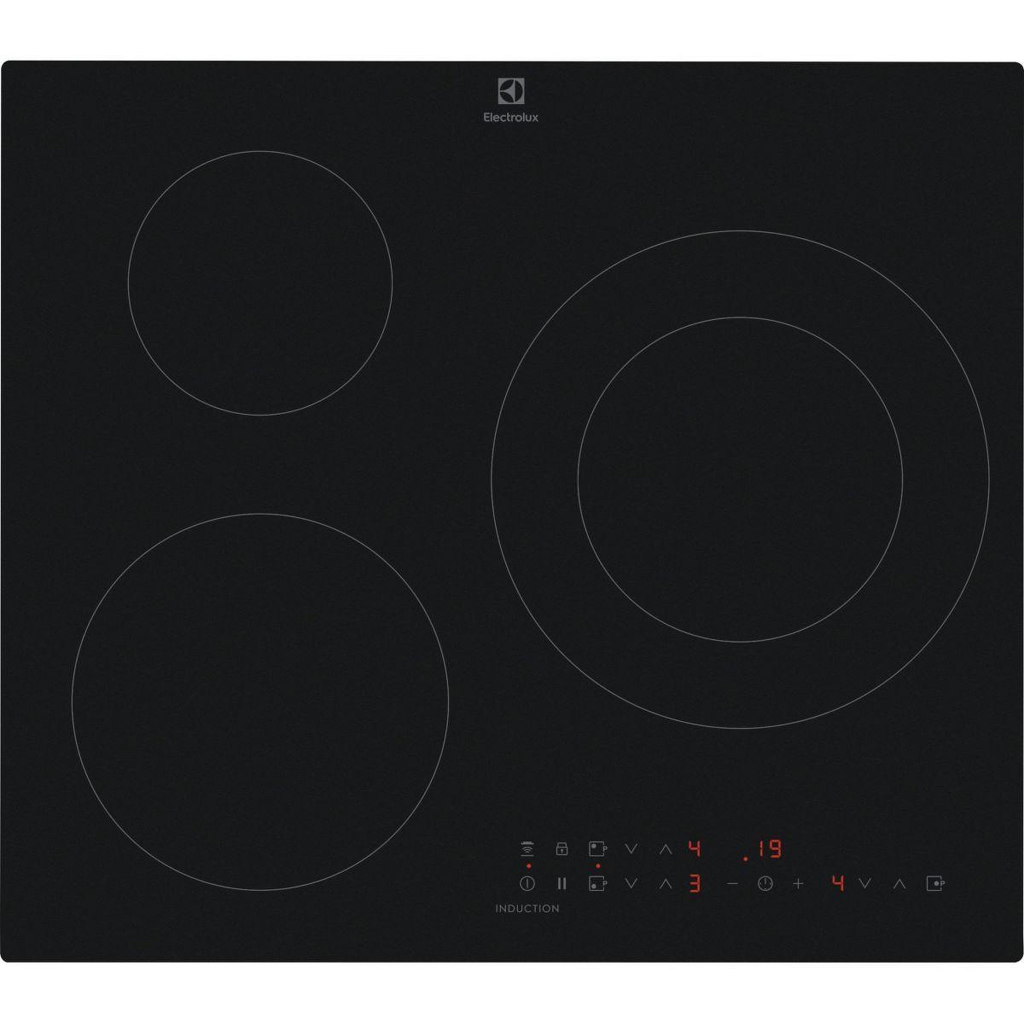 Voir la diapositive 1 : ELECTROLUX Plaque induction EIT60336CT SaphirMatt SE