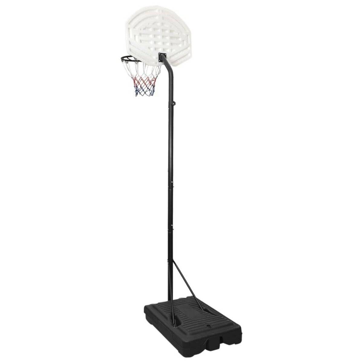 VIDAXL Support de basket-ball Blanc 282-352 cm Polyethylene