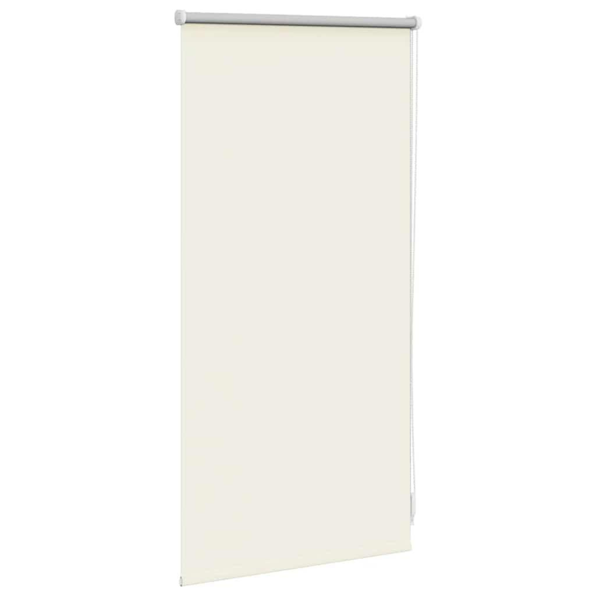 Voir la diapositive 3 : VIDAXL Store enrouleur occultant 44,4 x 100 cm, largeur du tissu 40 cm, blanc casse