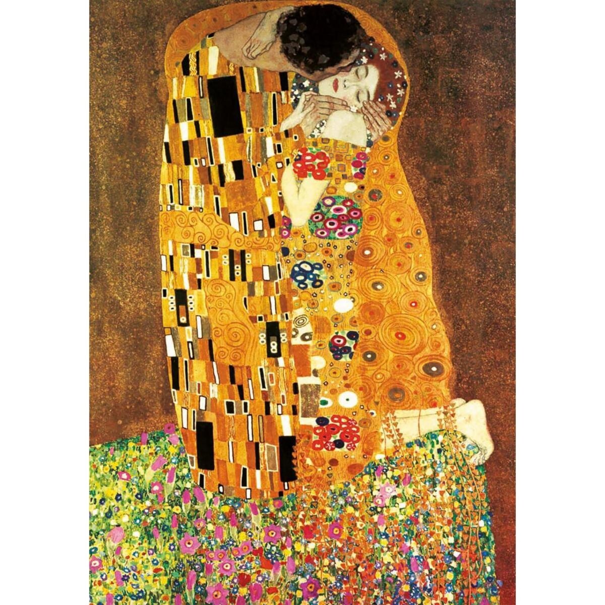 EDUCA Puzzle 2 x 1000 pcs - Le baiser + La vierge - Gustav Klimt