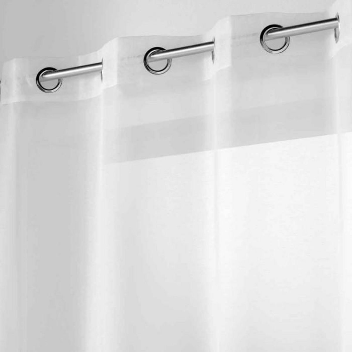 Paris Prix Rideau Voilage à Œillets  Voilizea  140x280cm Blanc