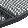 Voir la diapositive 5 : VIDAXL Table de patio ronde anthracite acier enduit de poudre