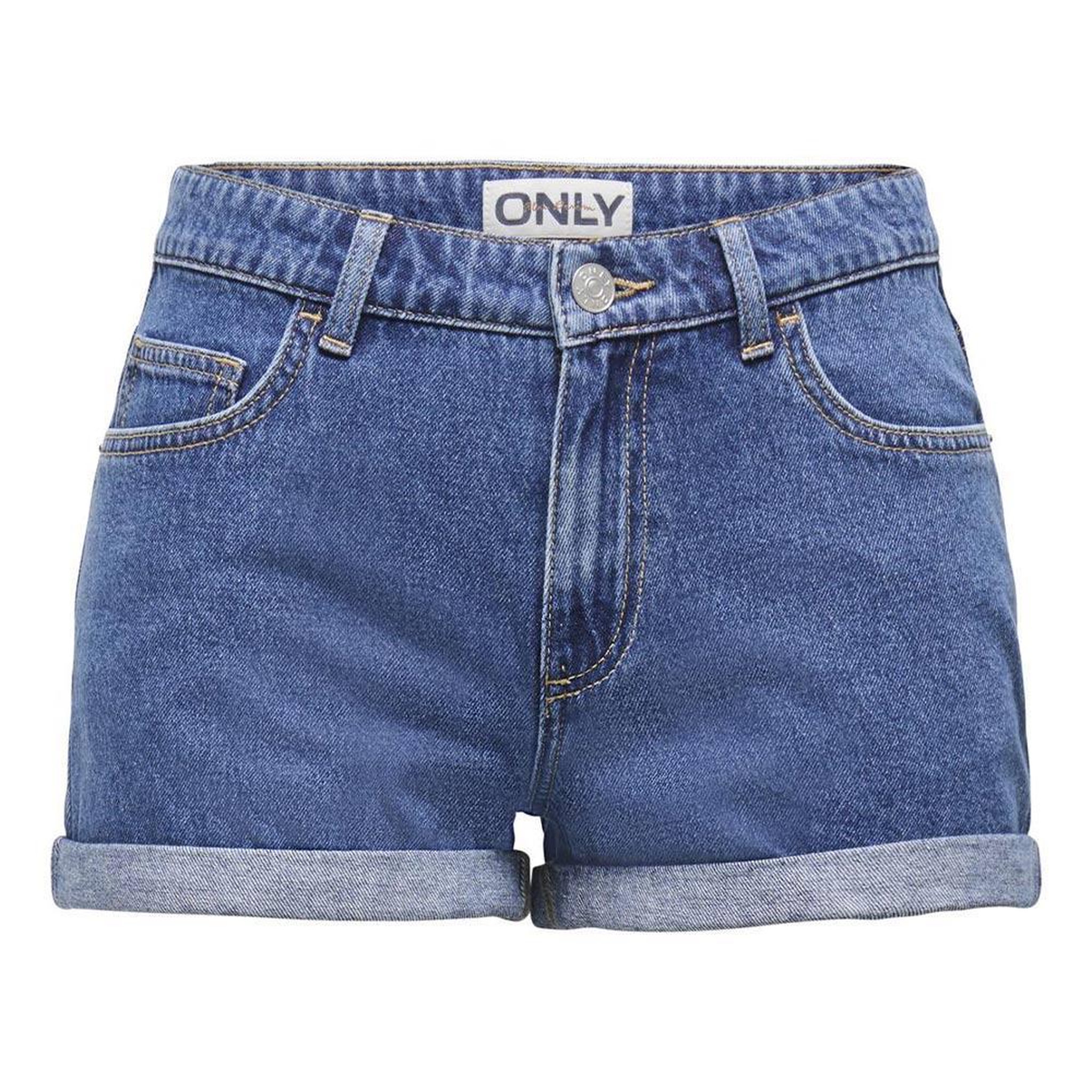 Only Short Bleu Femme Only Finna. Coloris disponibles : Bleu