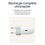 Voir la diapositive 5 : GOOGLE Chargeur USB-C 45W Blanc