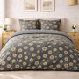 Voir la diapositive 1 : Home collection Parure housse de couette 100% coton lavé 57fils kaly