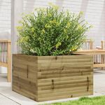 VIDAXL Jardiniere 70x70x45,5 cm bois de pin impregne