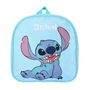 Voir la diapositive 1 : Bagtrotter Bagtrotter - Stitch  - Sac à Dos Scolaire Goûter 24 cm - Bleu Clair - 1 compartiment zippé - Bretelles en Sangle - 24x7x24 cm - Matière Polyester - Sac à Dos Scolaire Maternelle