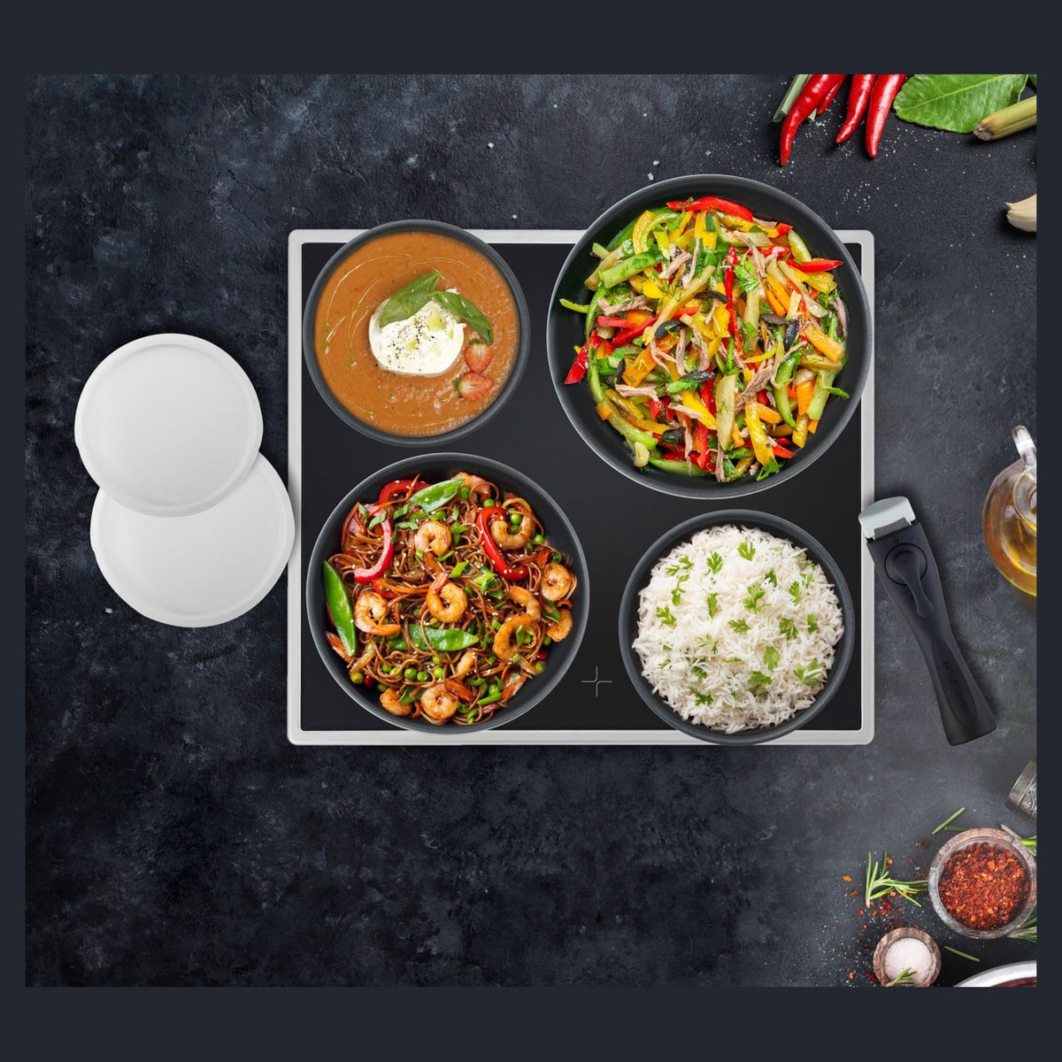 Arthur Martin Batterie de cuisine 12 pièces