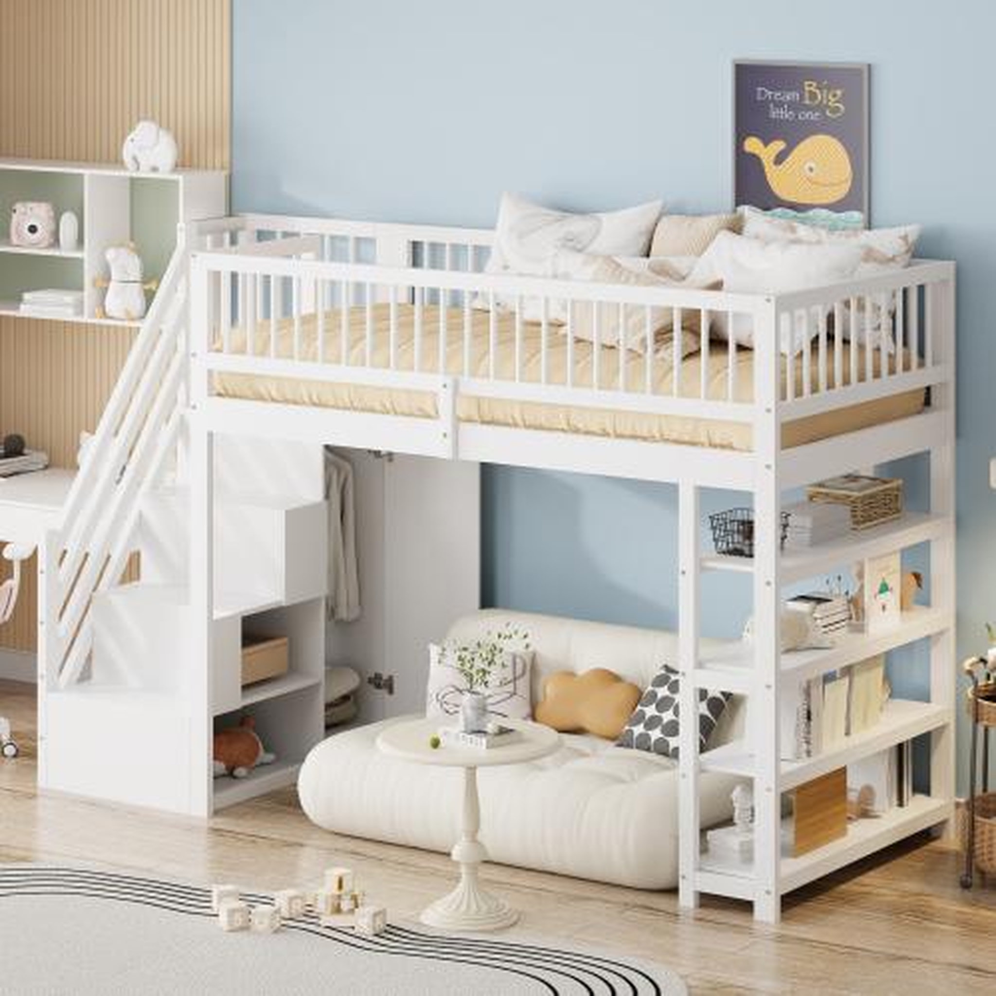 Voir la diapositive 5 : MERAX Lit mezzanine enfant