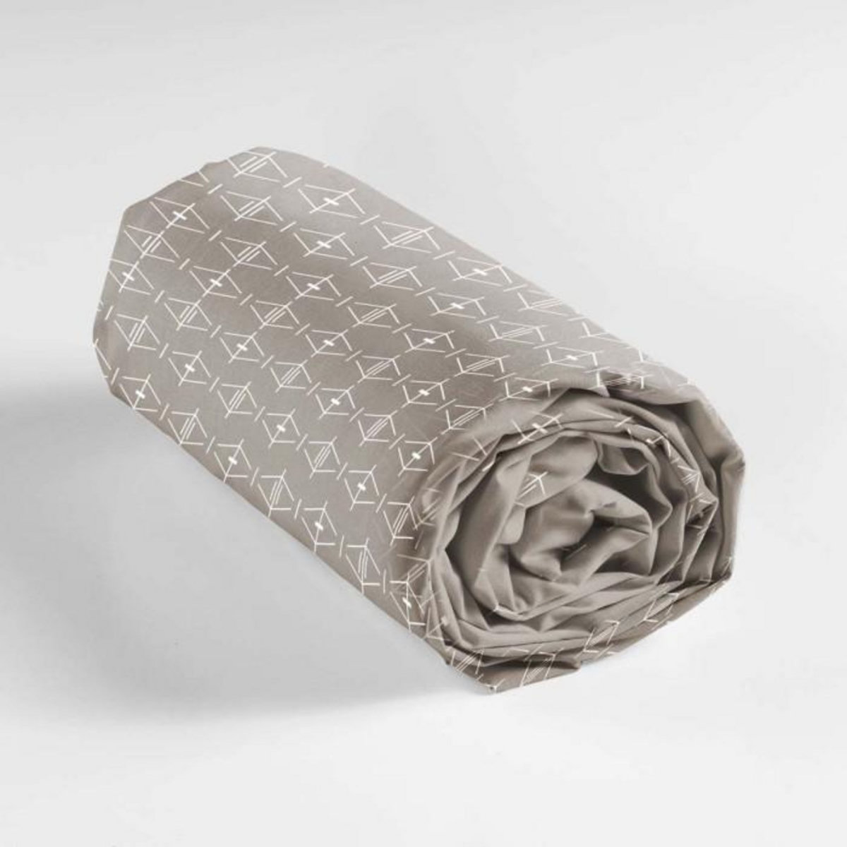 Paris Prix Drap Housse en Coton  Aristide  90x190cm Naturel