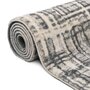VIDAXL Tapis imprime Beige 80 x 150 cm Polyester