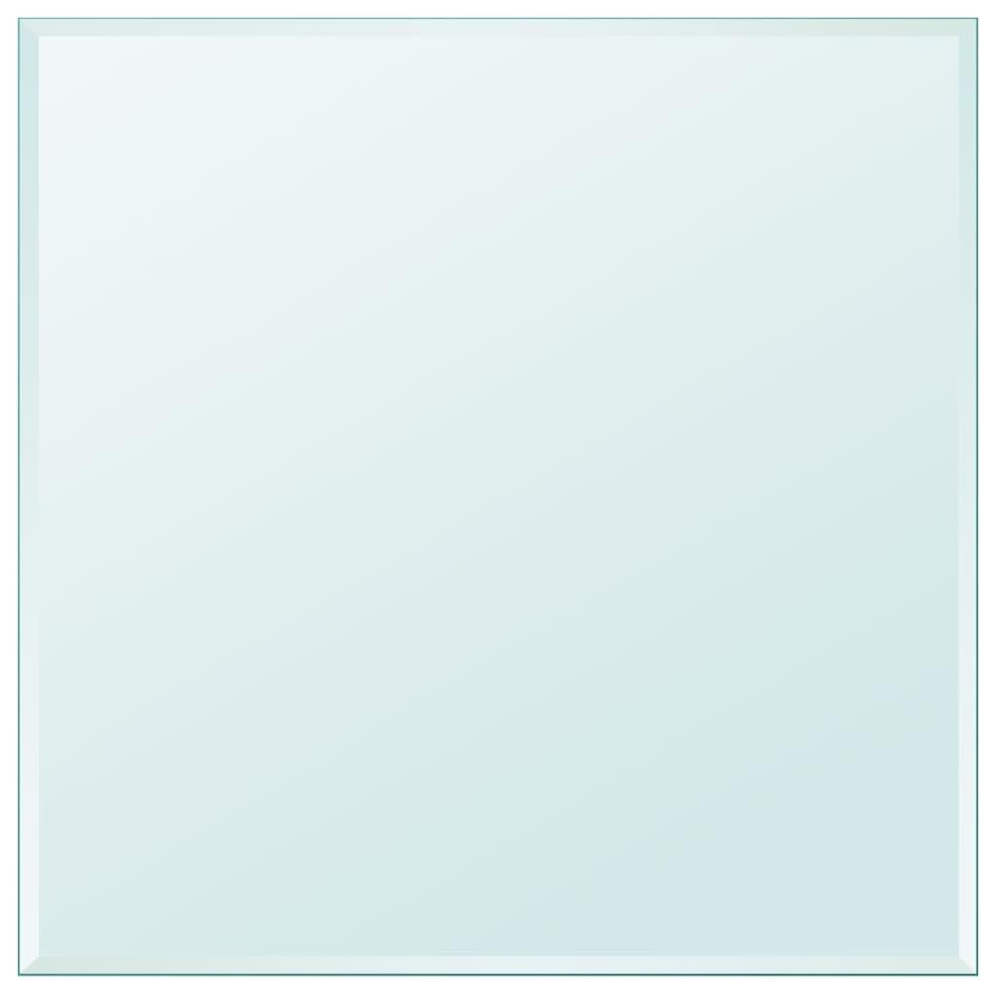Voir la diapositive 1 : VIDAXL Dessus de table carre en verre trempe 700 x 700 mm