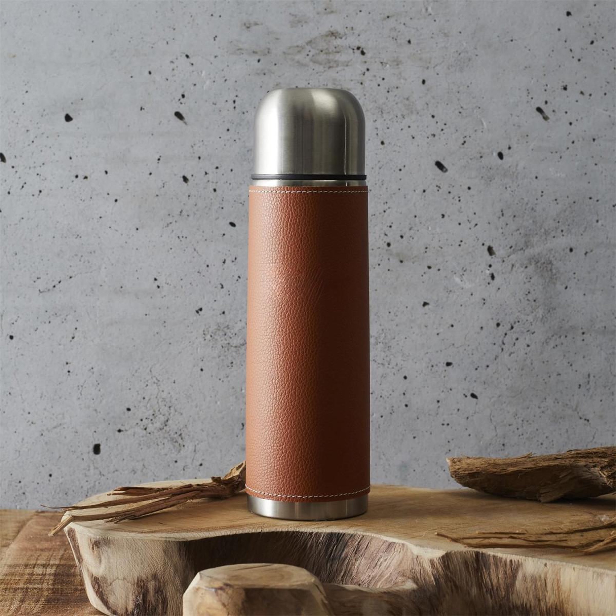 Voir la diapositive 6 : COOK CONCEPT Bouteille Isotherme  Double Paroi  500ml Marron