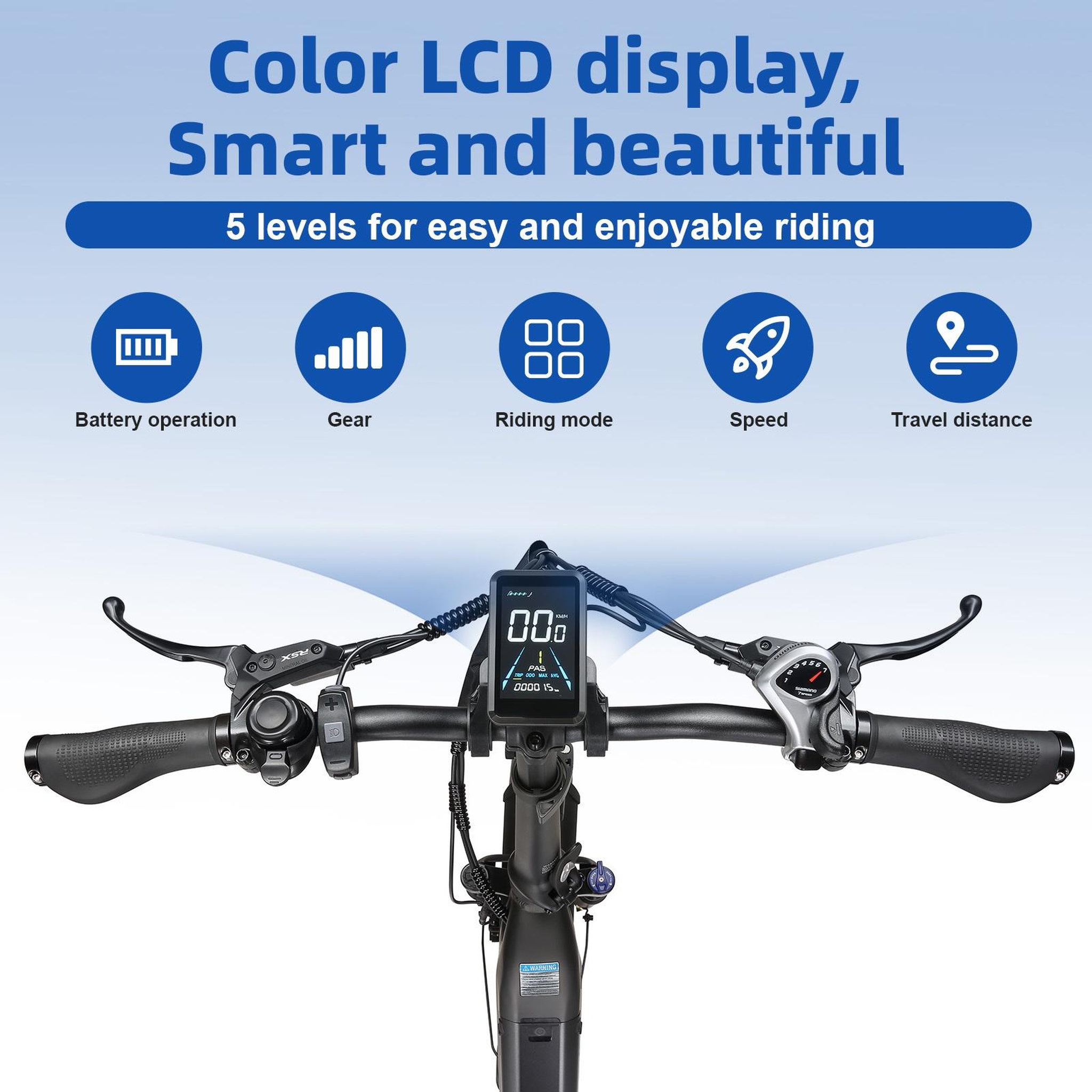 Voir la diapositive 5 : TTGO Vélo électrique pliant TTGO F6 Boost 250 W