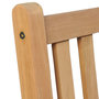 Voir la diapositive 4 : VIDAXL Chaises de jardin lot de 6 et coussins gris Bois de teck massif