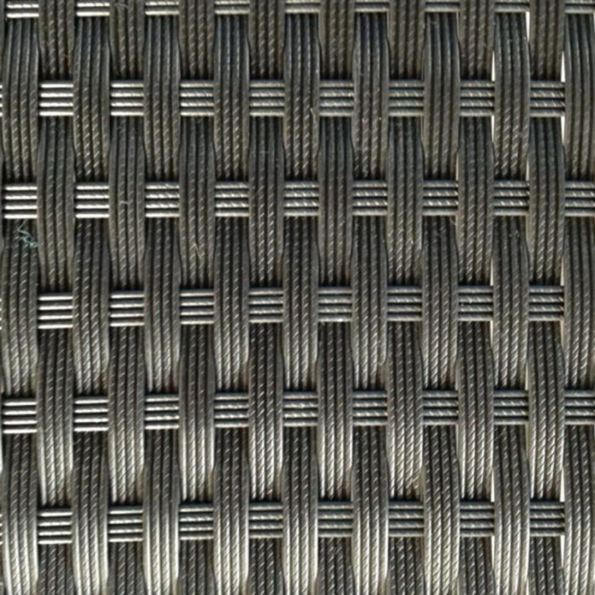 Paris Prix Table & 6 Fauteuils de Jardin  Bali  200cm Noir